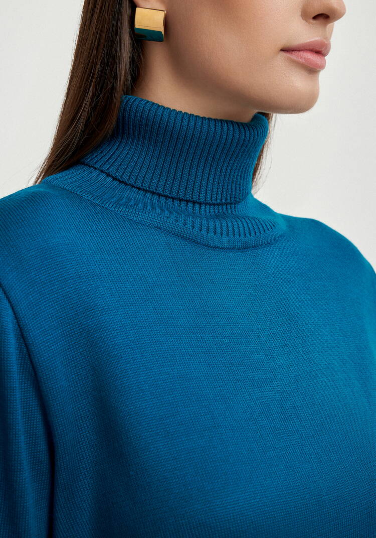 Джемпер-водолазка с рукавом 3/4 шир.  750, рис. 23