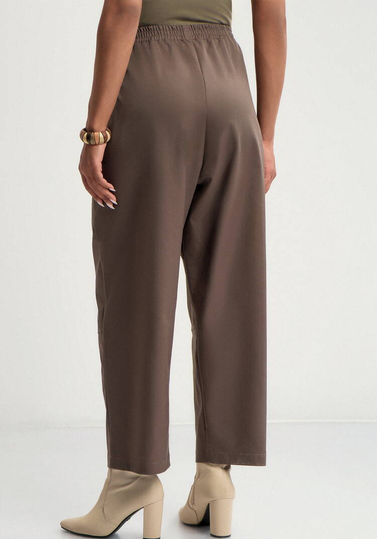 Брюки бананы с конструктивными линиями шир.  750, рис. 12