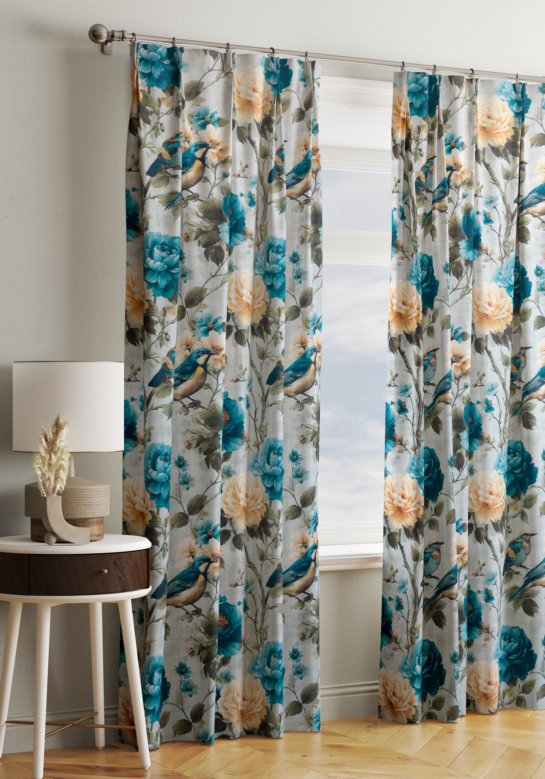 Портьера "Птица певчая"