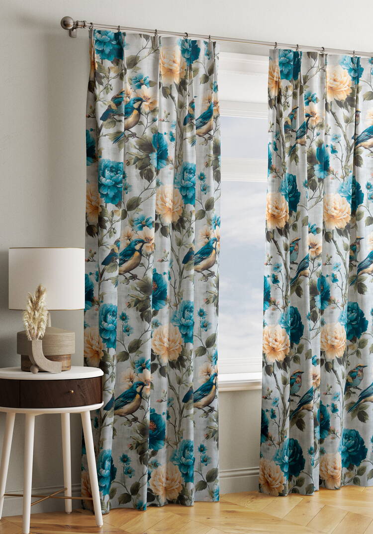 Портьера Птица певчая шир.  750, рис. 7