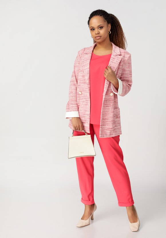 Топ женский из трикотажа Эльвира шир.  580, рис. 29