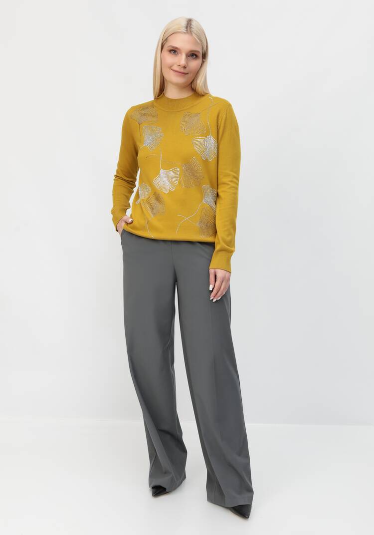 Джемпер Прекрасный цветок шир.  750, рис. 8