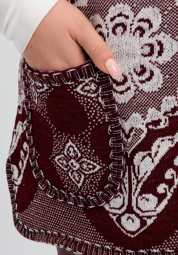 Жилет из шерсти Ласковое тепло шир.  750, рис. 24