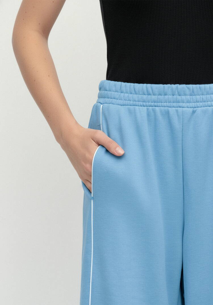 Брюки с кантами Трейси шир.  750, рис. 21