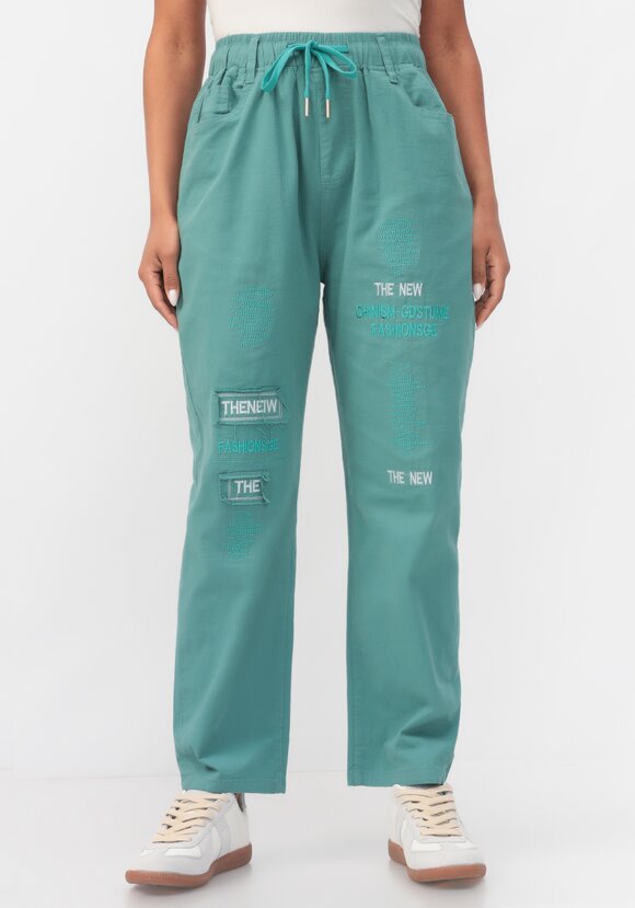 Брюки с декором шир.  580, рис. 19