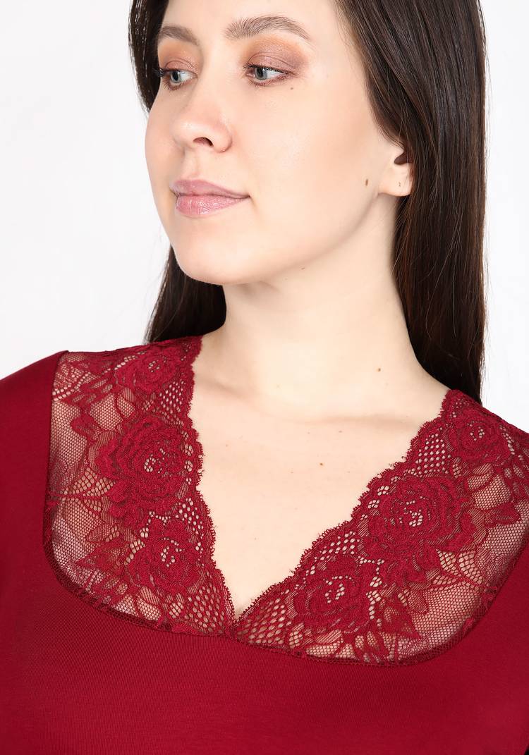 Майка с рукавом 3/4 Кармен шир.  750, рис. 14