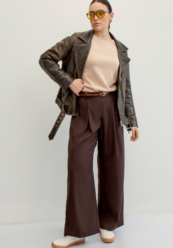 Джемпер свободный с горлом лодочкой шир.  580, рис. 7