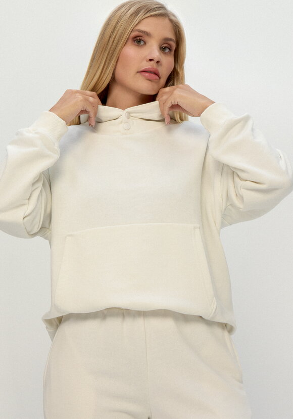 Худи свободного кроя с принтом на спине шир.  580, рис. 1