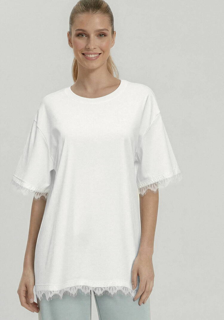 Блуза с отделкой из кружевa шир.  750, рис. 4