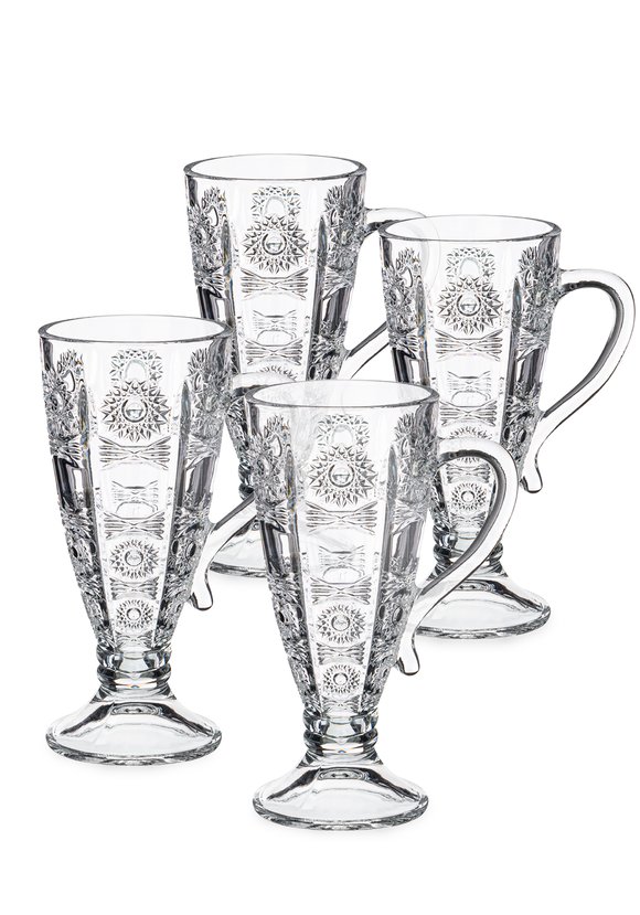 Набор из 4х стеклянных кружек шир.  580, рис. 1