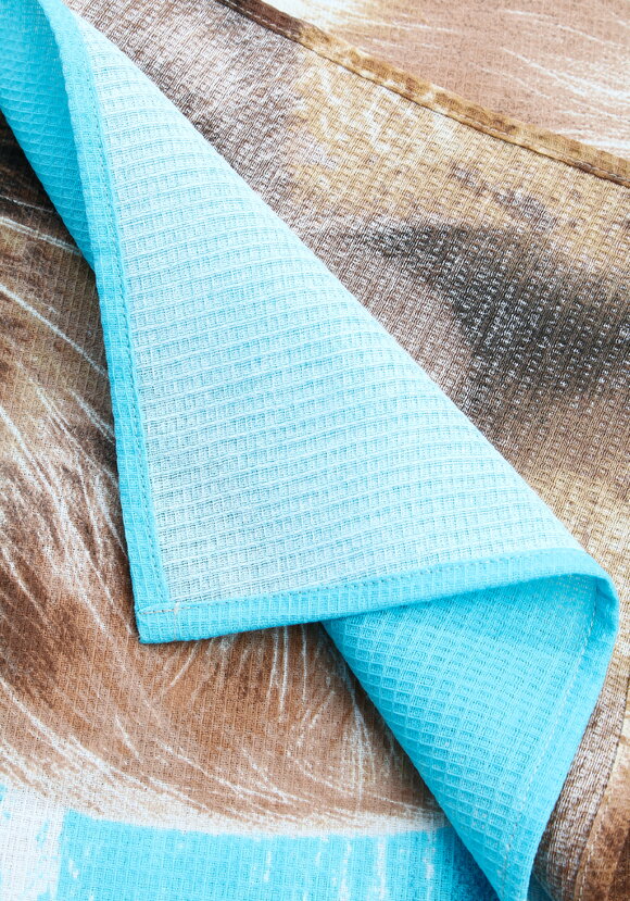 Полотенце вафельноe пляжное шир.  580, рис. 3