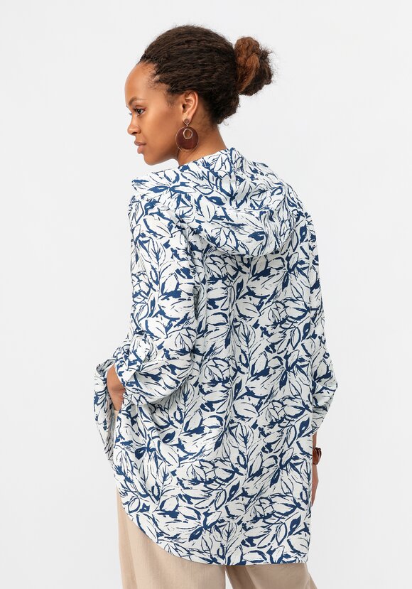 Туника А-силуэта свободного кроя шир.  580, рис. 11