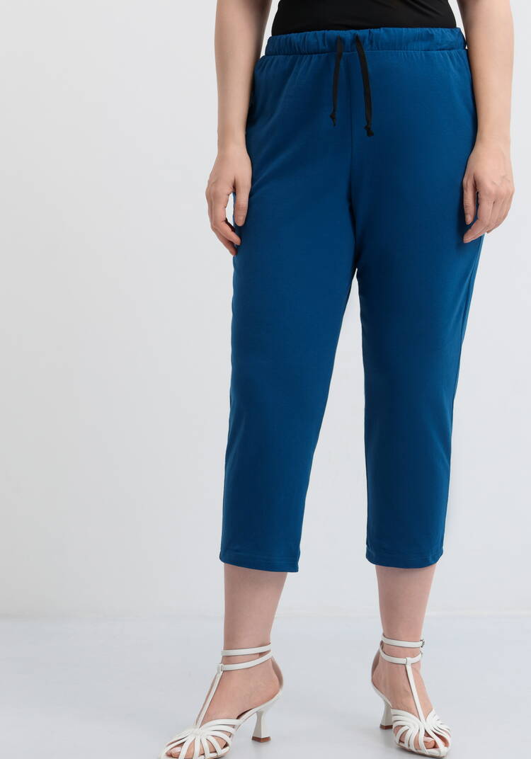 Бриджи трикотажные с поясом на кулиске шир.  750, рис. 19