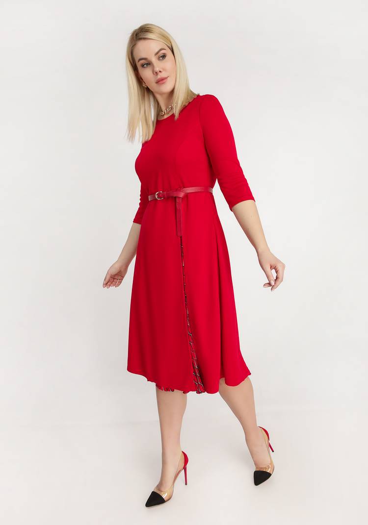 Платье с внутренней юбкой плиссе шир.  750, рис. 8