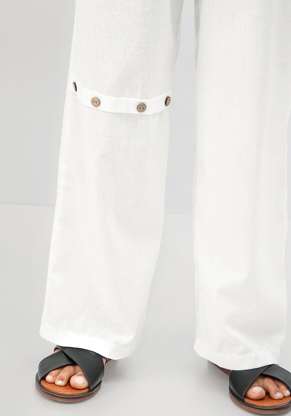 Брюки с декоративной планкой шир.  580, рис. 37