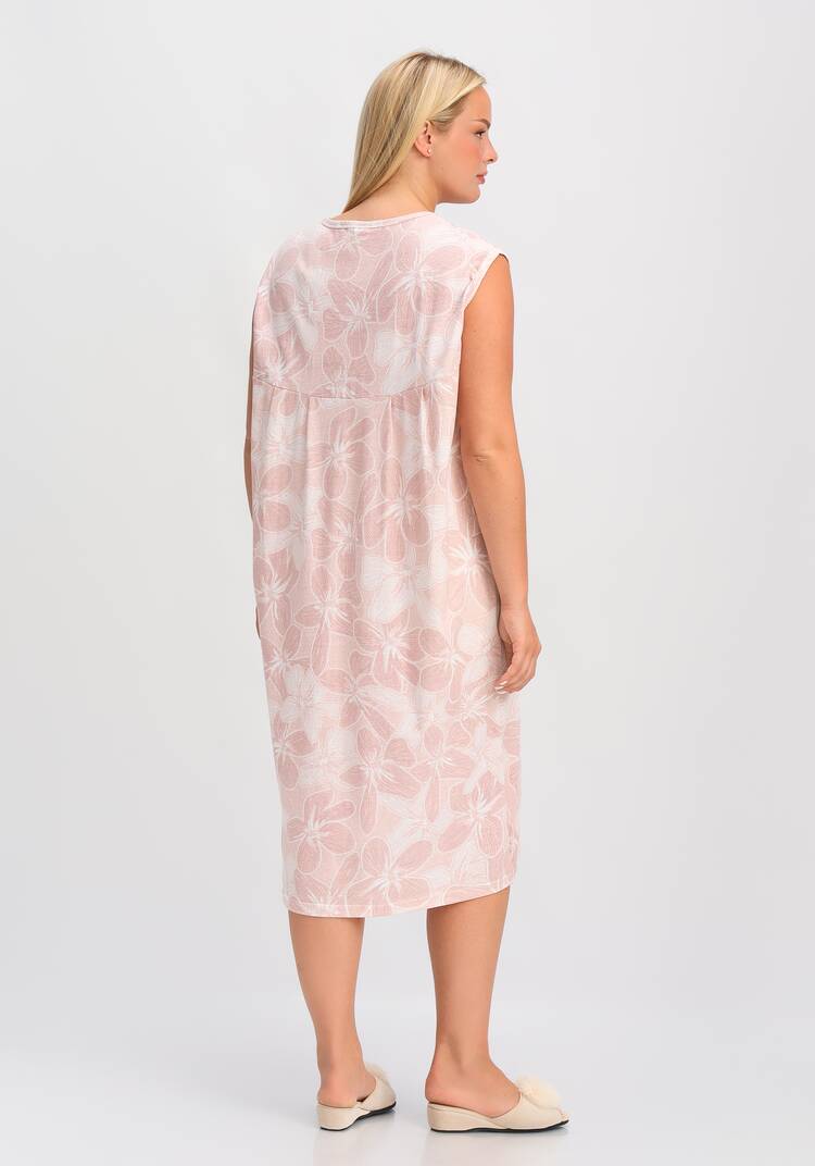 Сорочка хлопковая Сладкий сон, розовый шир.  750, рис. 3