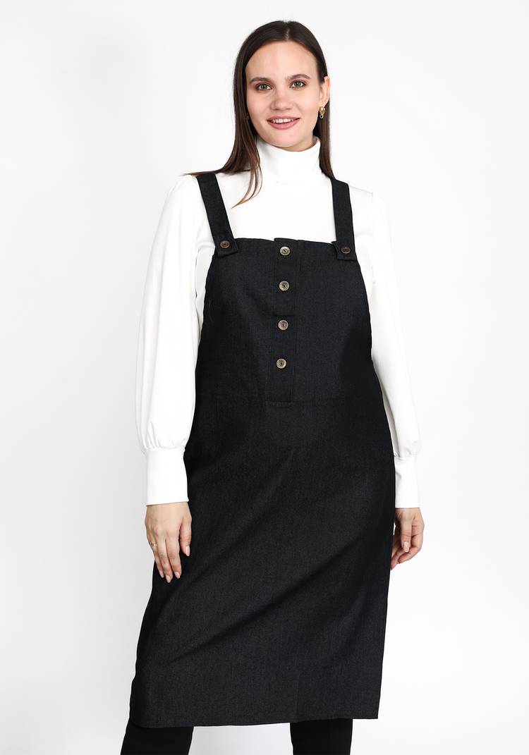 Сарафан джинсовый на регулируемых брителях шир.  750, рис. 5