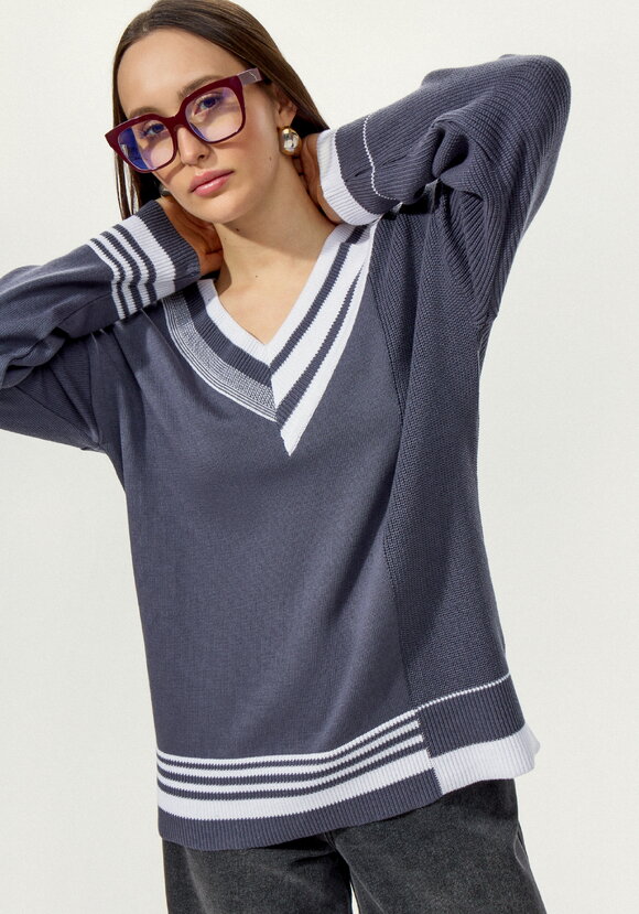 Джемпер Стефанния шир.  580, рис. 16