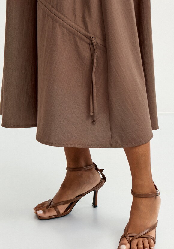 Юбка с декоративной сборкой шир.  580, рис. 6