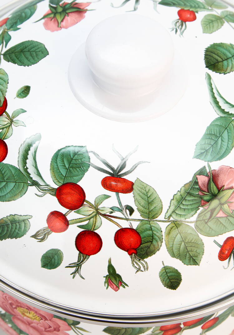 Эмалированная кастрюля с крышкой шир.  750, рис. 47