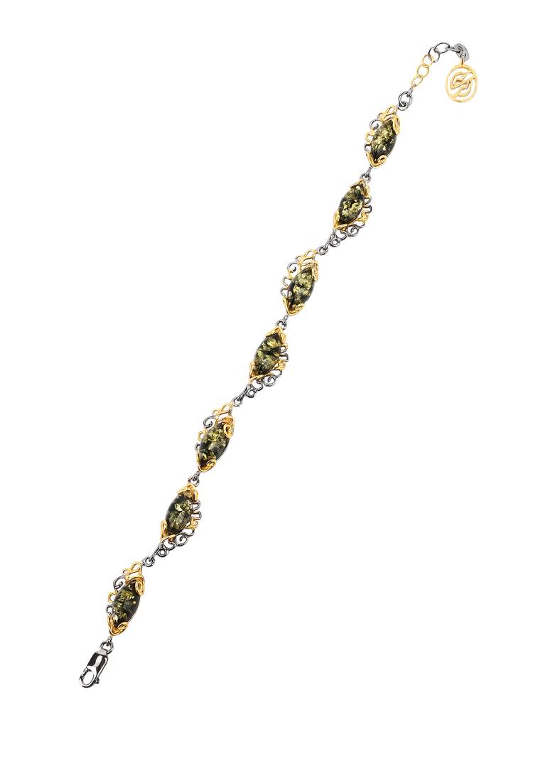 Браслет серебряный Морская тайна шир.  750, рис. 3