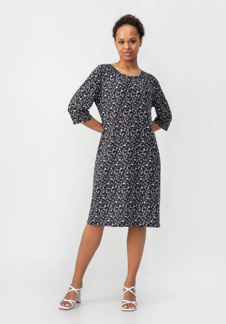 Платье Веточка сакуры шир.  750, рис. 11