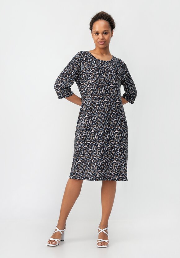 Платье Веточка сакуры шир.  580, рис. 11