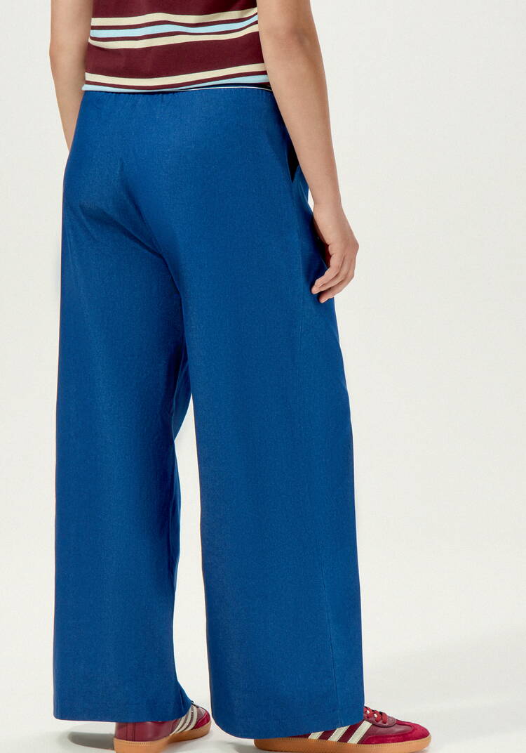 Брюки свободные с декоративной резинкой шир.  750, рис. 12