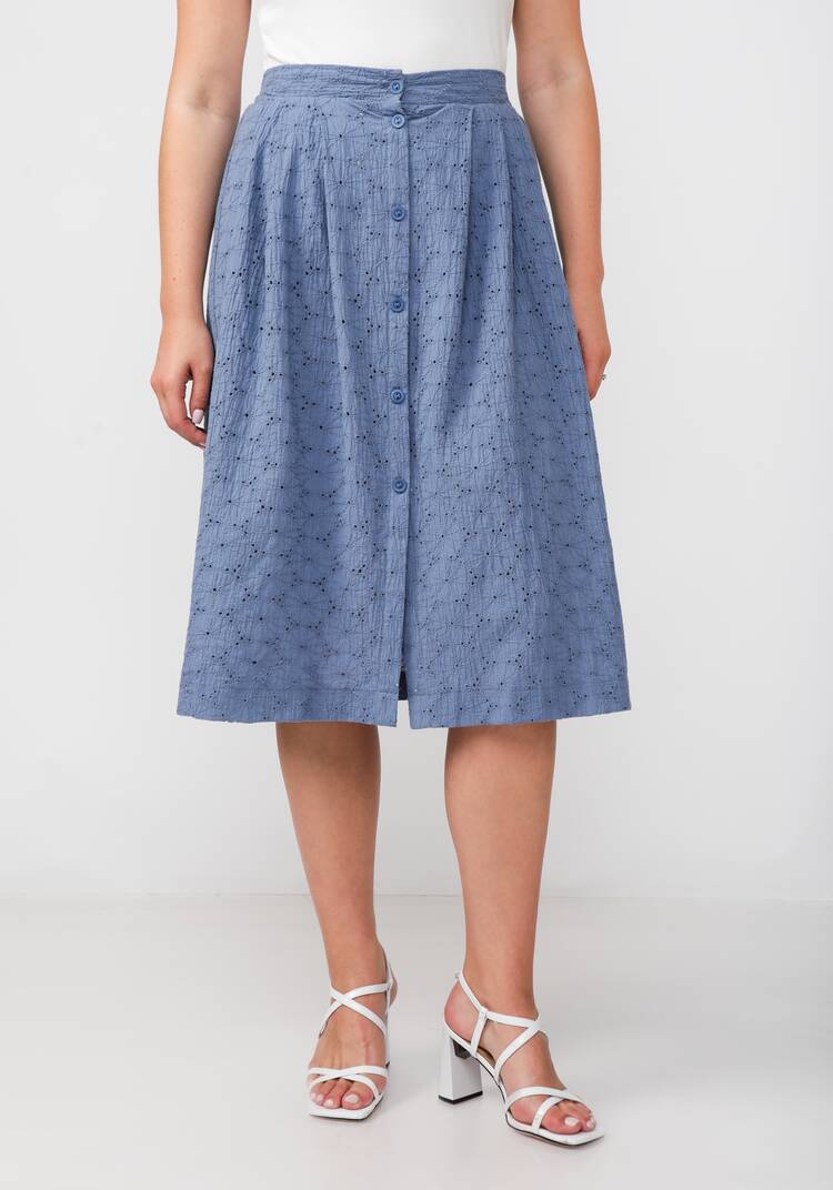 Юбка из шитья с разрезом шир.  750, рис. 10