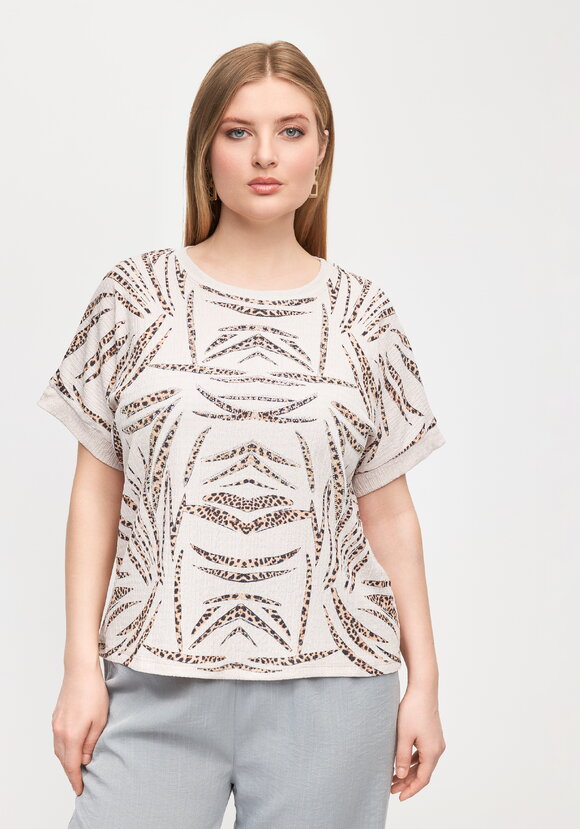 Блуза Стремительный взгляд шир.  580, рис. 19