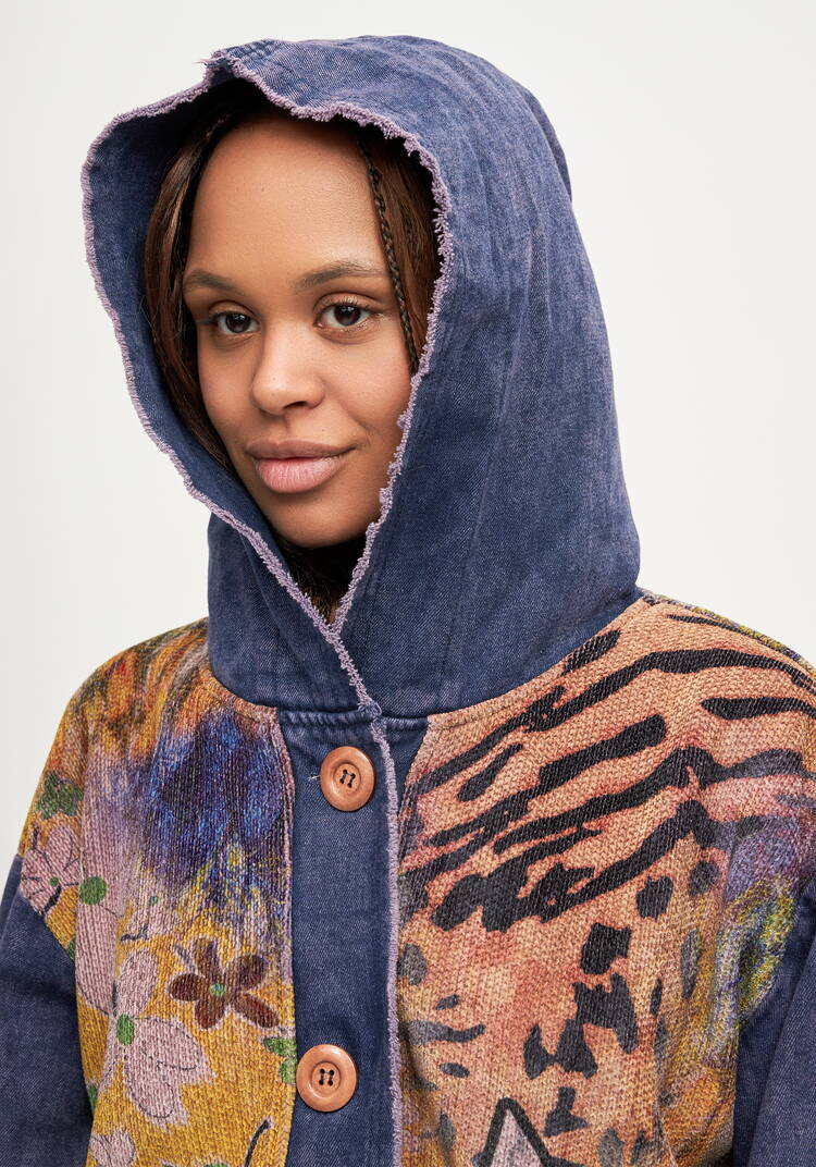 Джинсовая куртка Эшли шир.  750, рис. 5