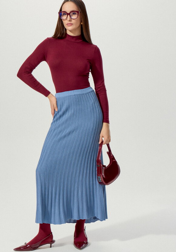 Юбка женская с плиссе шир.  580, рис. 6