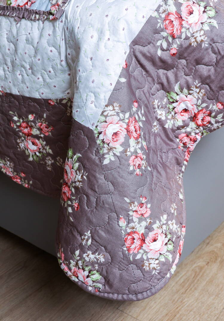 Покрывало с наволочками Печворк шир.  750, рис. 25