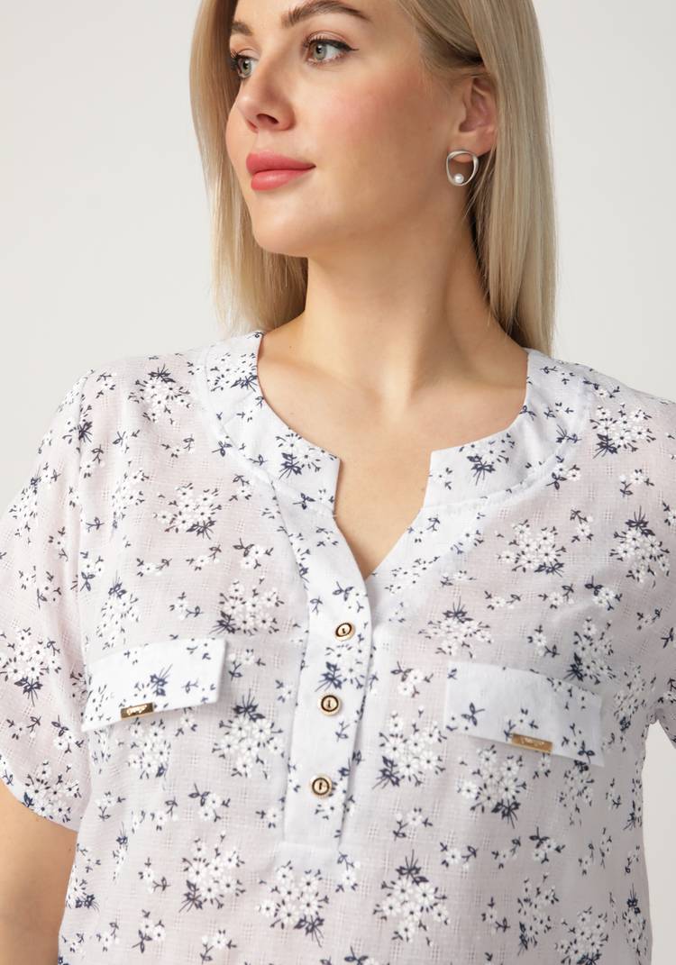 Блуза Солнечный сад шир.  750, рис. 7