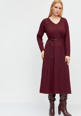 Платье с боковыми разрезами Илона