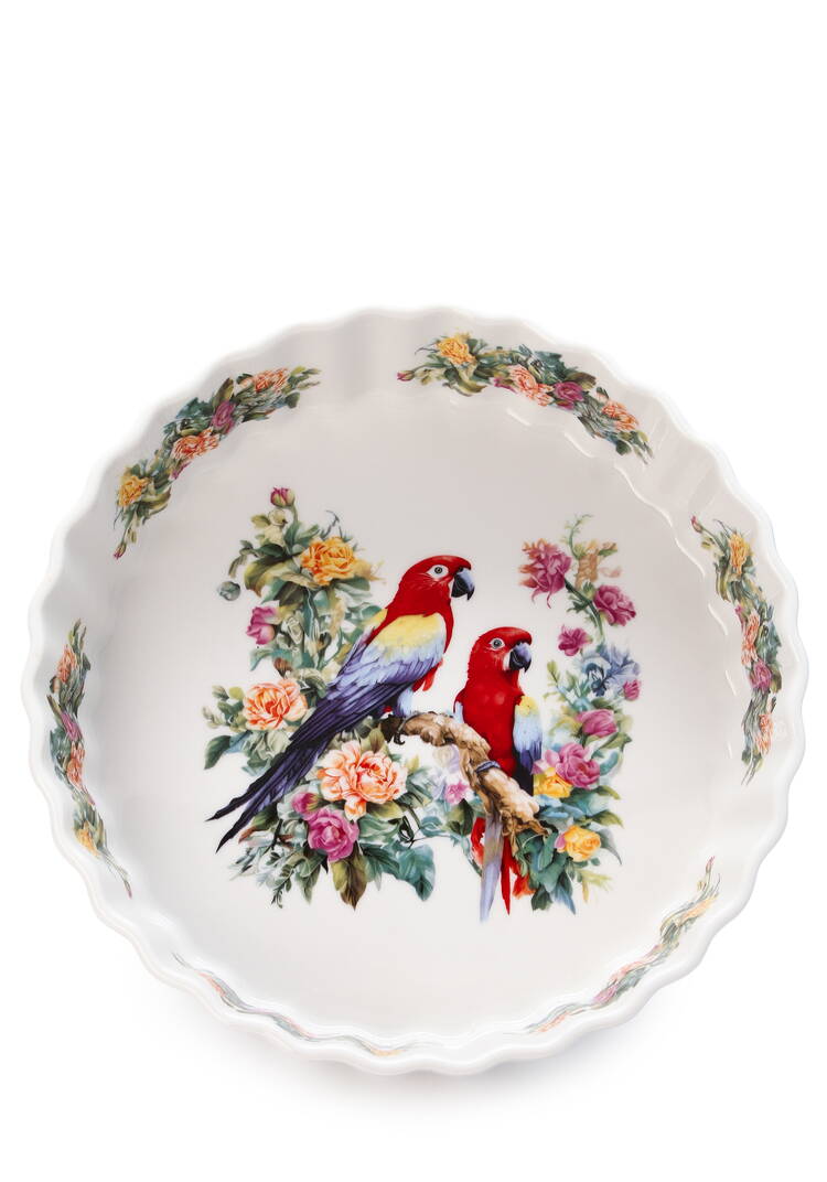 Блюдо круглое из фарфора шир.  750, рис. 2