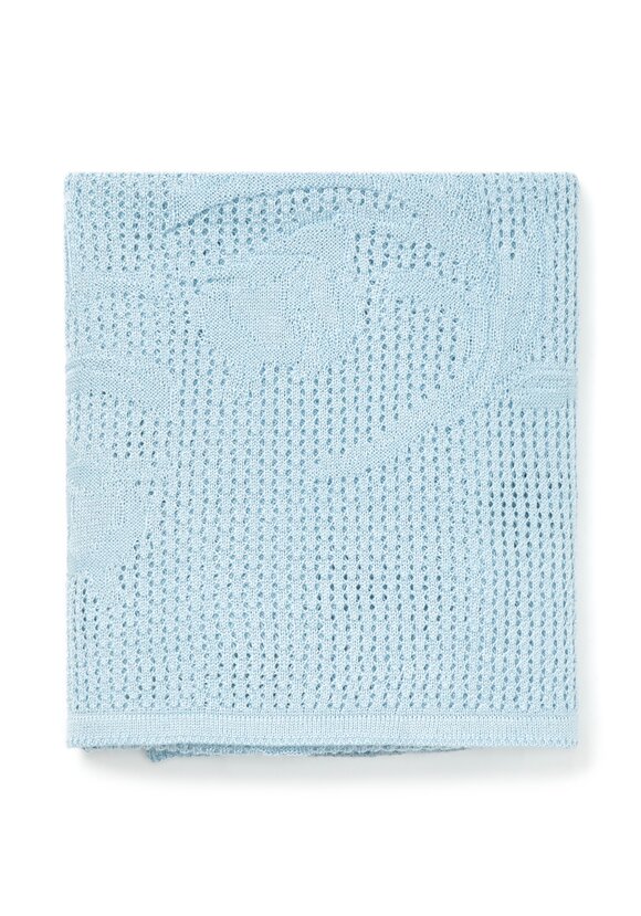 Палантин ажурный из натуральной шерсти шир.  580, рис. 26