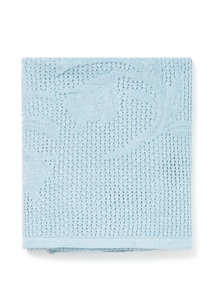 Палантин ажурный из натуральной шерсти шир.  750, рис. 26