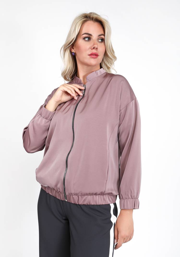 Куртка-бомбер на молнии шир.  750, рис. 6