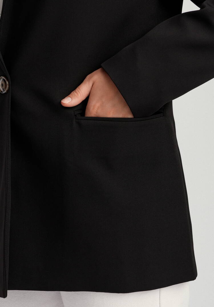 Пиджак однобортный на подкладке шир.  750, рис. 16