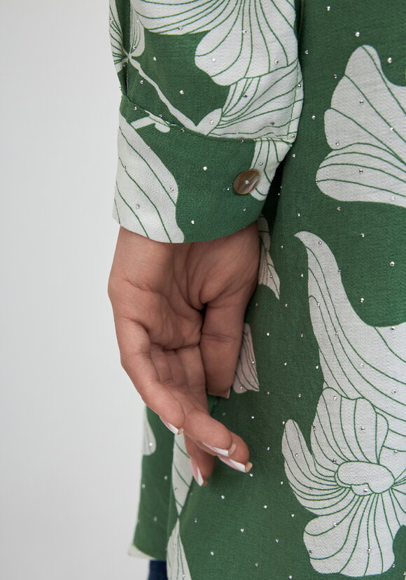 Туника с принтом на пуговицах Джейн шир.  580, рис. 18