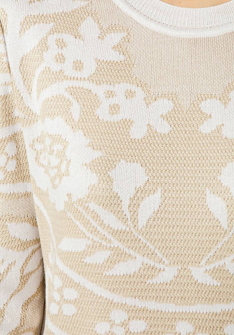 Джемпер женский с жаккардовым рисунком шир.  750, рис. 3