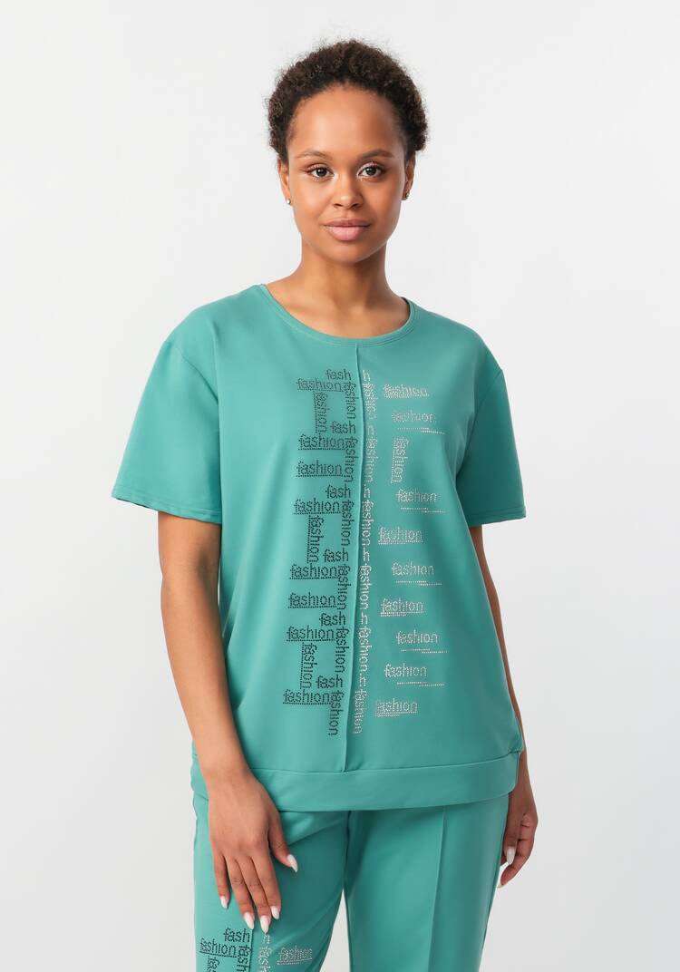 Костюм из брюк и блузы Мия шир.  750, рис. 3