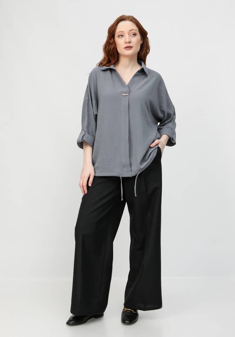 Блуза с патой на рукавах шир.  750, рис. 11