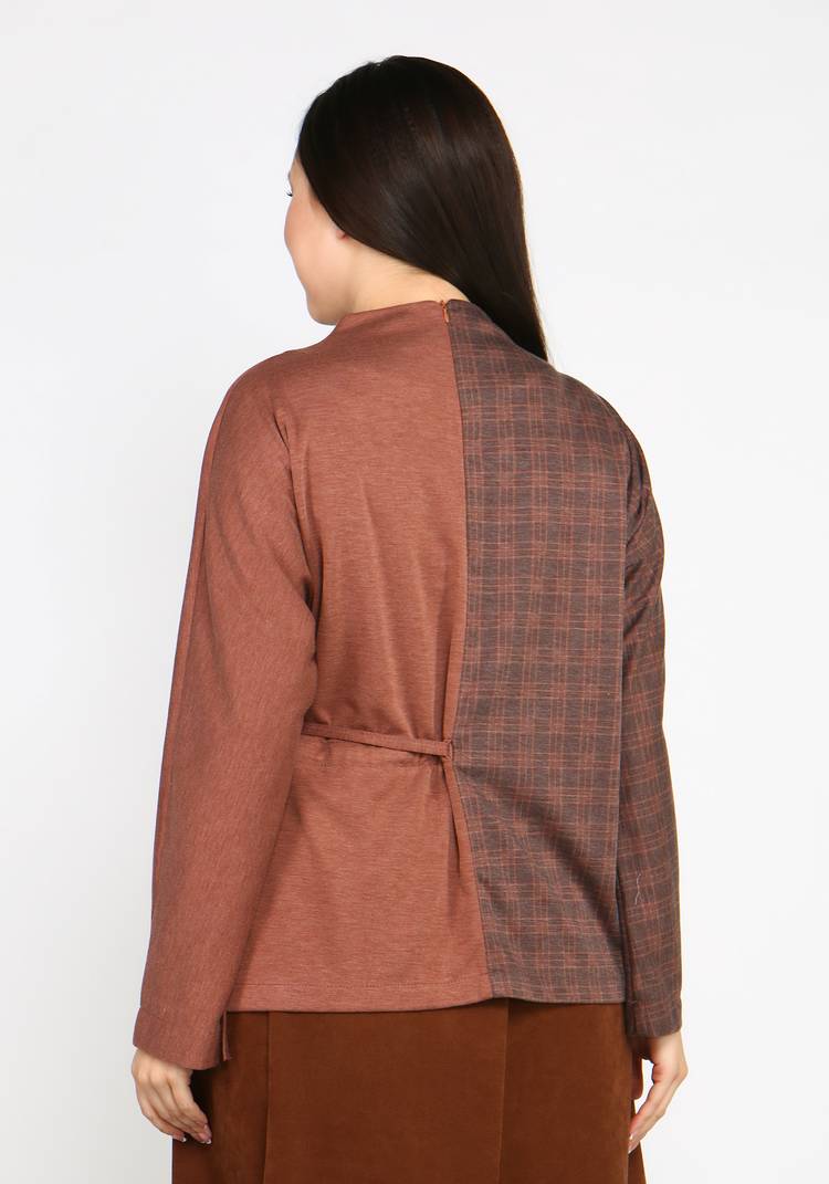 Джемпер комбинированный шир.  750, рис. 6