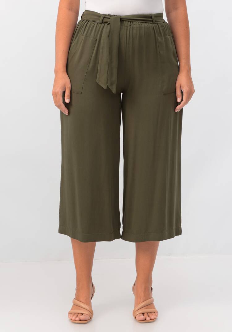 Брюки-кюлоты с накладными карманами шир.  750, рис. 12