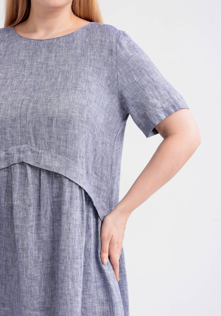 Платье Виталина шир.  750, рис. 5