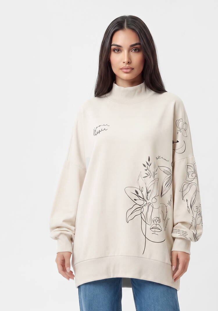 Толстовка Цветочный рай шир.  750, рис. 21