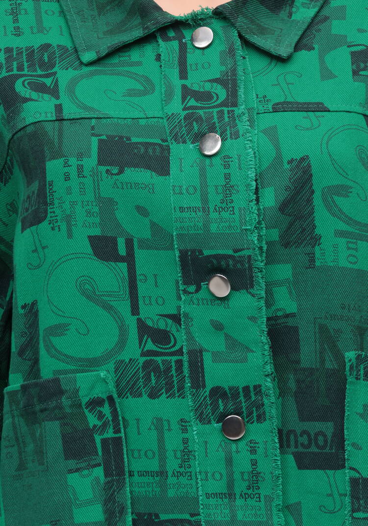 Джинсовая куртка с принтом Джерси шир.  750, рис. 8