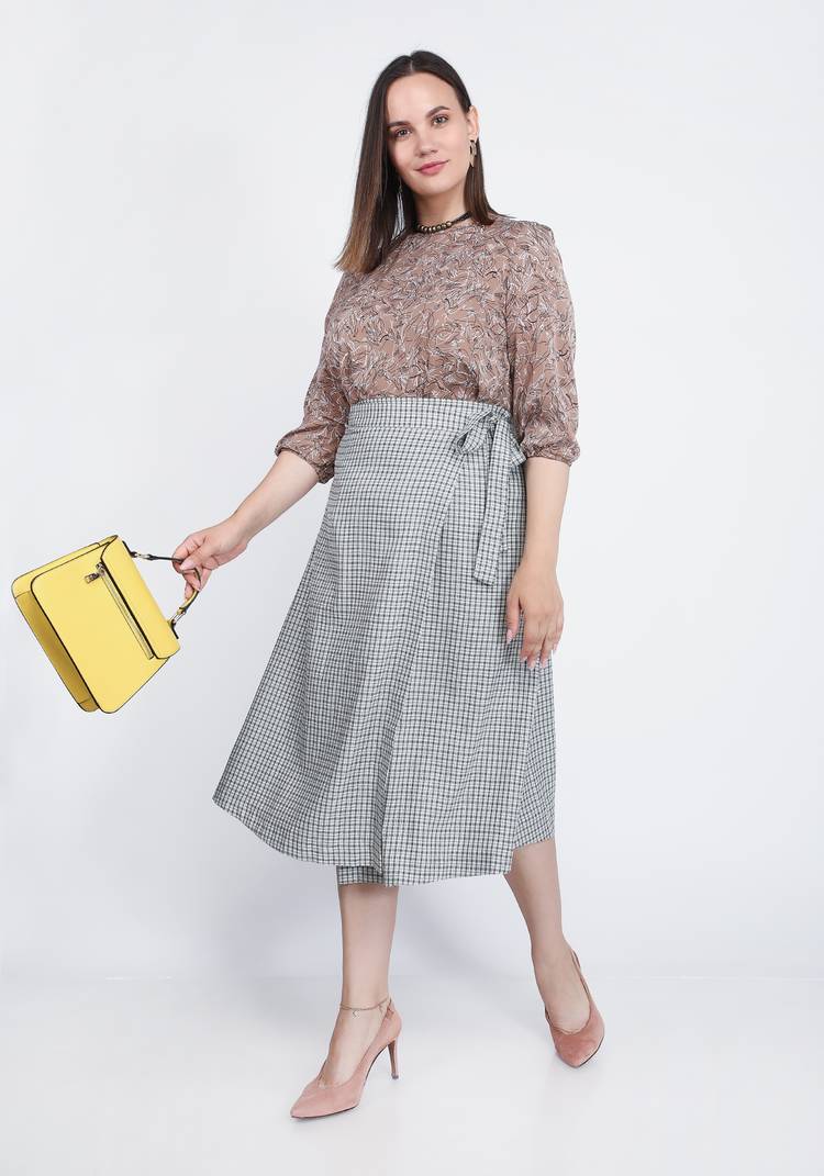 Юбка на запах шир.  750, рис. 5